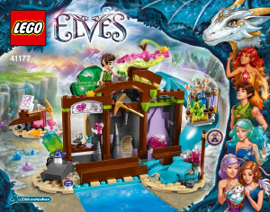 Manual Lego set 41177 Elves The precious crystal mine