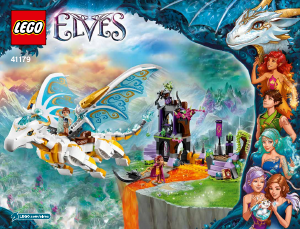 Manual de uso Lego set 41179 Elves Rescate del dragón de la reina