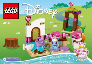 Brugsanvisning Lego set 41143 Disney Princess Blåbærs køkken