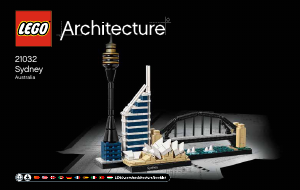 Manuale Lego set 21032 Architecture Sydney