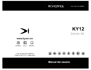 Manual de uso Kyoto KY12 Teléfono móvil