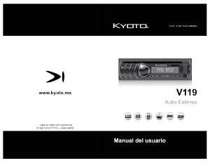 Manual de uso Kyoto V119 Radio para coche