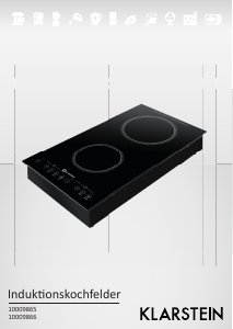 Mode d’emploi Klarstein 10009865 Variocook XL Table de cuisson