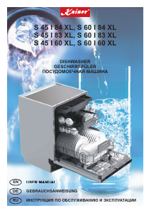 Manual Kaiser S60I83 XL Dishwasher