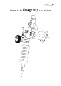 Handleiding Ink Machines Dragonfly Tatoeëermachine