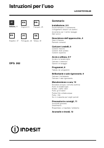 Manual de uso Indesit DFG 262 NX EU Lavavajillas