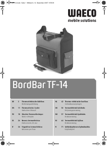 Bruksanvisning Waeco BordBar TF 14 Kylbox