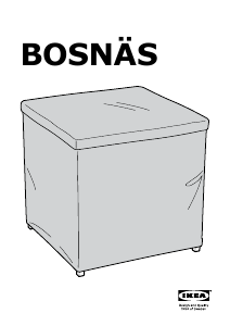 Használati útmutató IKEA BOSNAS Lábtartó