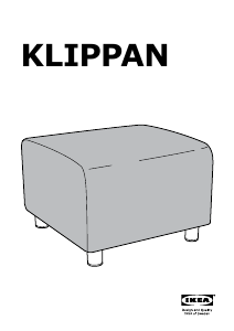 Посібник IKEA KLIPPAN Підставка для ніг