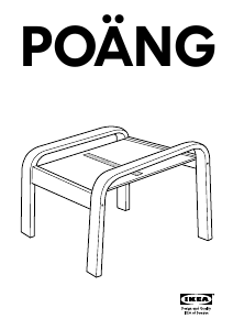 Manuál IKEA POANG Podnožka