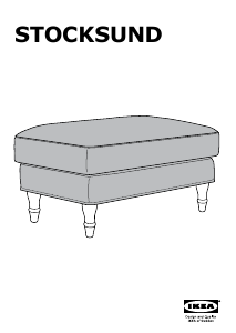 Εγχειρίδιο IKEA STOCKSUND (101x79x48) Υποπόδιο