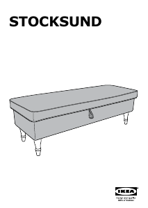 Használati útmutató IKEA STOCKSUND (144x49x47) Lábtartó