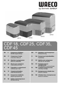 Manual Waeco CoolFreeze CDF 18 Caixa térmica