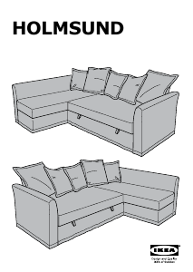 Használati útmutató IKEA HOLMSUND Kanapéágy