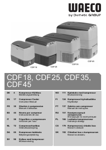 Manual Waeco CoolFreeze CDF 25 Caixa térmica