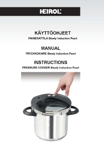 Manual Heirol Steely Induction Pearl Pressure Cooker