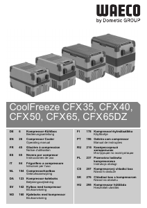 Használati útmutató Waeco CoolFreeze CFX 35 Hűtőláda