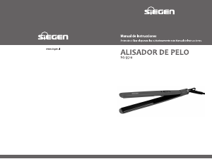 Manual de uso Siegen SG-3510 Plancha de pelo