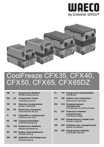 Handleiding Waeco CoolFreeze CFX 40 Koelbox