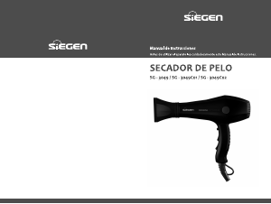 Manual de uso Siegen SG-3049C01 Secador de pelo