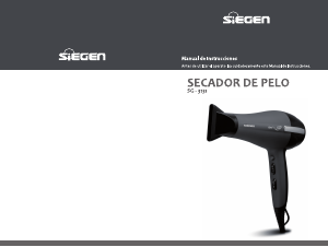 Manual de uso Siegen SG-3131 Secador de pelo