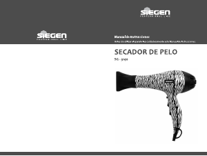 Manual de uso Siegen SG-3140 Secador de pelo