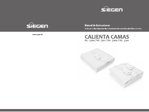 Manual de uso Siegen SG-5010 Manta eléctrica