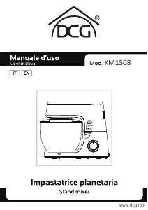 Manual DCG KM1508 Stand Mixer