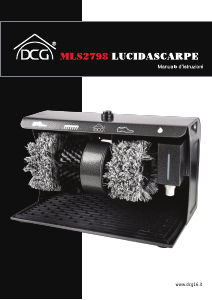 Manuale DCG MLS2798 Lucidatrice per scarpe