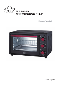 Manuale DCG MB9831N Forno