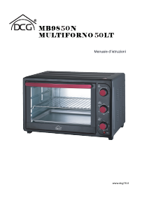 Manuale DCG MB9850N Forno