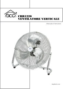 Manuale DCG CRB1220 Ventilatore