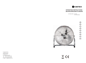 Bedienungsanleitung Hantech FE-45A Ventilator