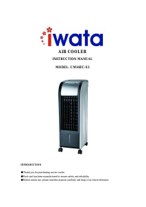 Manual Iwata CM14EC-X1 Fan