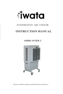 Manual Iwata AIRBLASTER-2 Fan