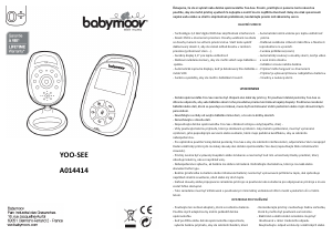 Návod Babymoov A014414 Yoo-See Detský monitor