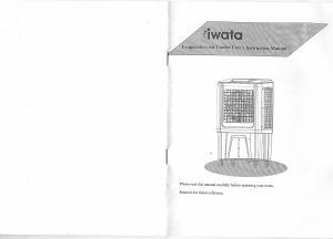 Handleiding Iwata AIRBLASTER-7 Ventilator