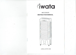 Handleiding Iwata AIRBLASTER-20M Ventilator