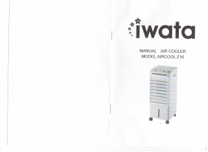 Manual Iwata AIRCOOL-Z16 Fan