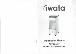 Handleiding Iwata AIRCOOL-Z17 Ventilator