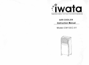 Handleiding Iwata CM13EC-01 Ventilator