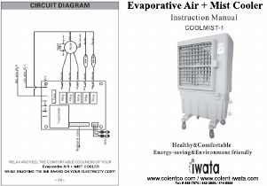 Handleiding Iwata COOLMIST-1 Ventilator