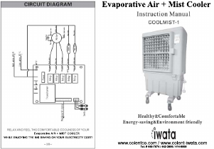 Manual Iwata COOLMIST-1 Fan