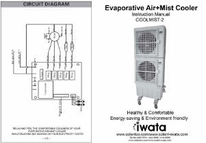 Handleiding Iwata COOLMIST-2 Ventilator