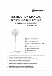 Manuale Hantech RD-40B Ventilatore