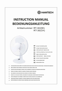 Mode d’emploi Hantech RT-30 Ventilateur