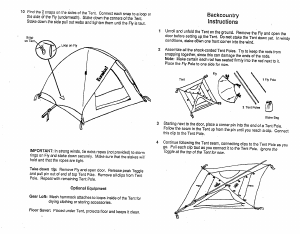 Manual Eureka Backcountry 2 Tent