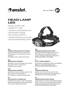 Manual Anslut 018-814 Flashlight