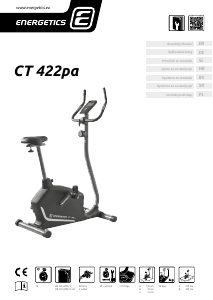 Handleiding Energetics CT 422pa Hometrainer