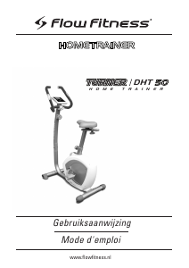 Mode d’emploi Flow Fitness Turner DHT50 Vélo d’appartement